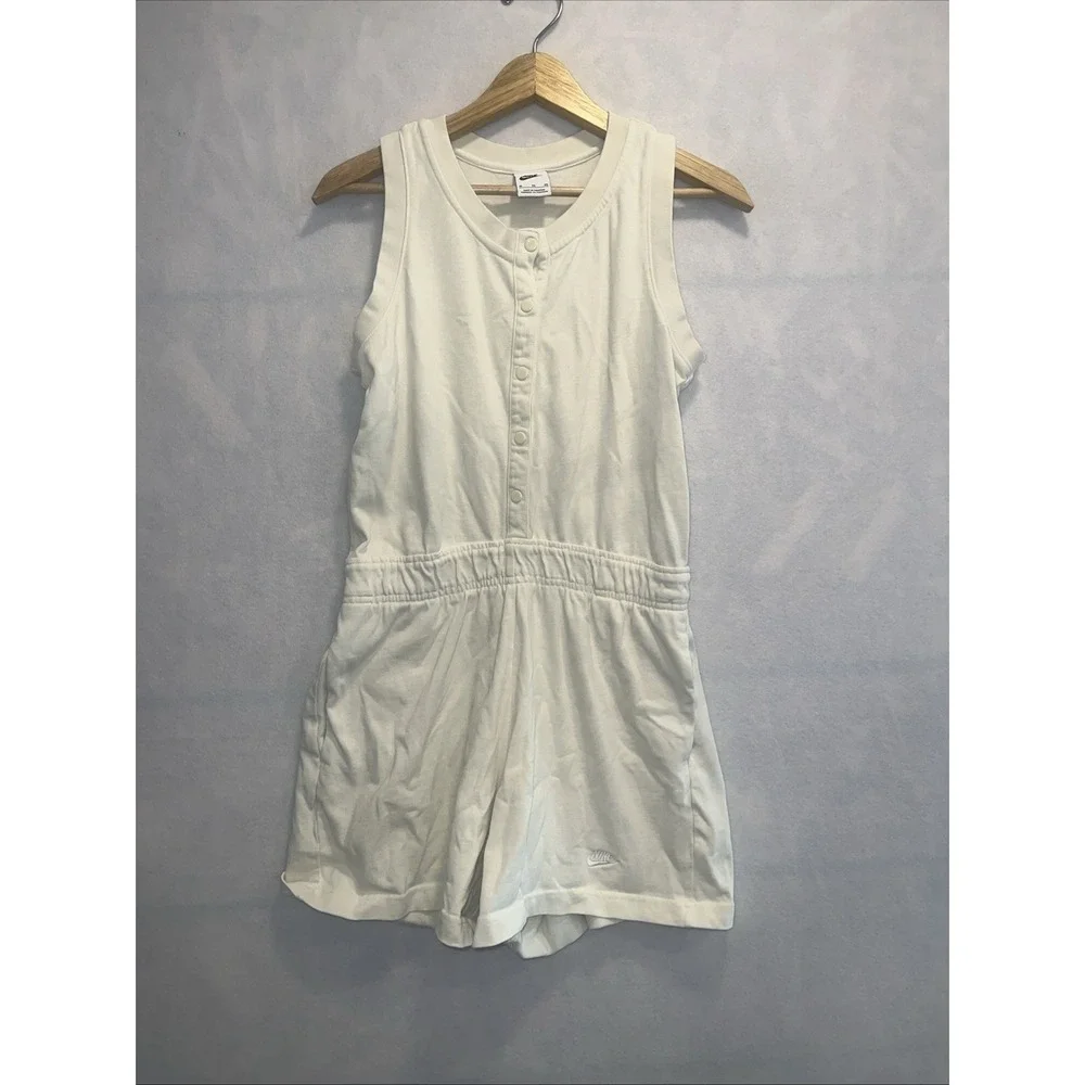 Nike Sportswear Big Kids'‎ (Girls') Romper Cream Size XL